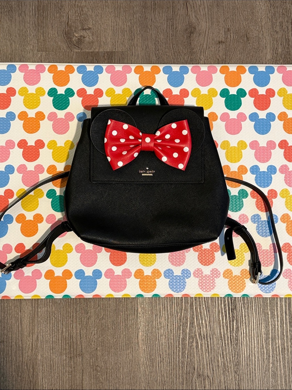 kate spade x Disney Minnie Mouse backpack purse